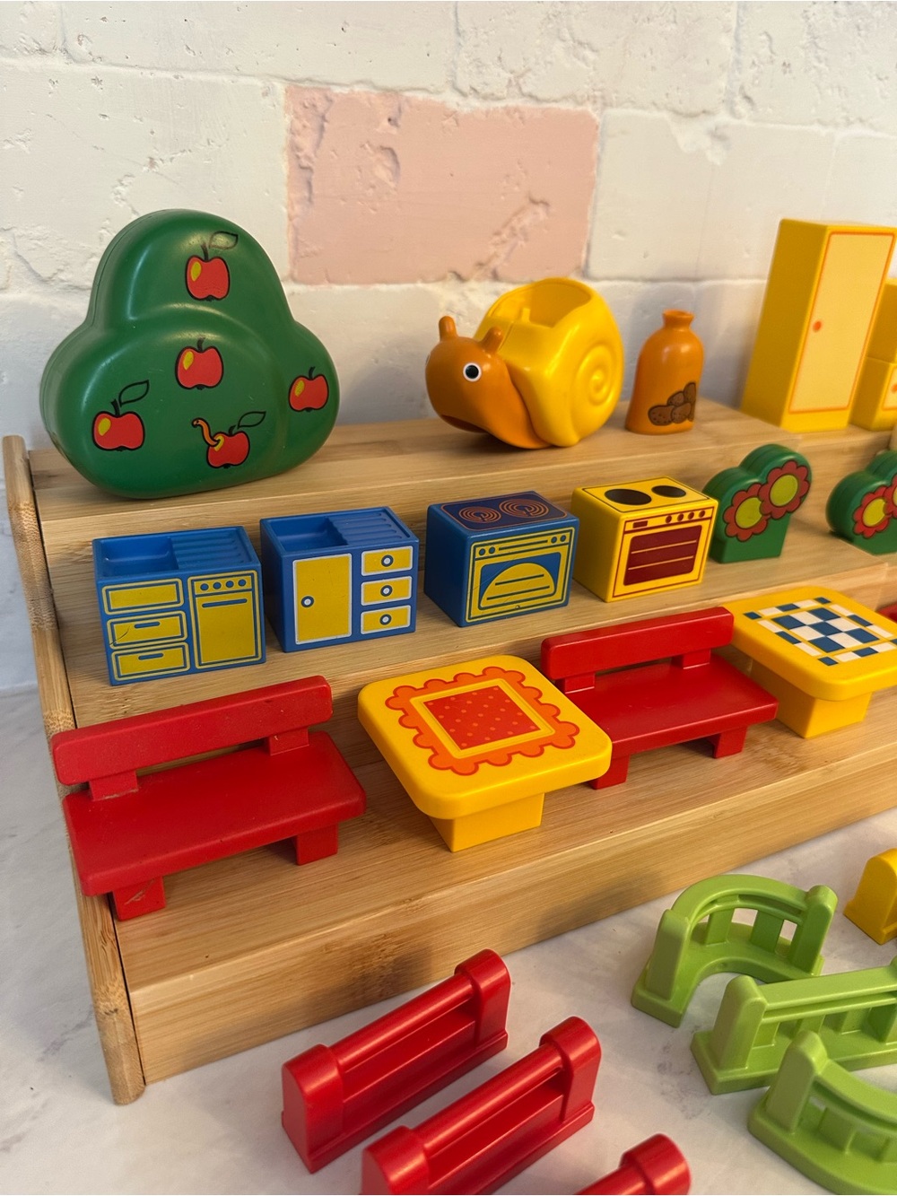 Playmobil 123 replacement house snail table bench fence assorted mix accessories